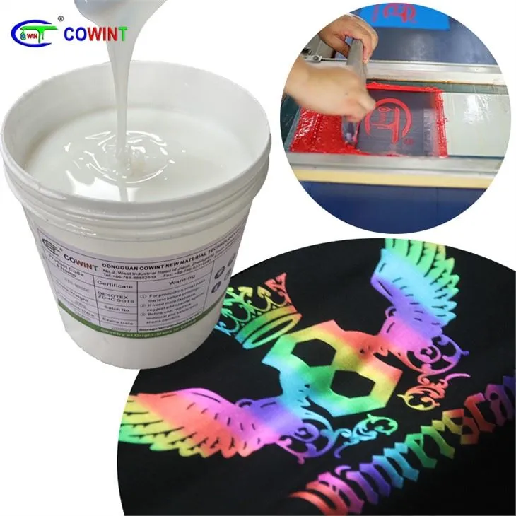 Cowint serigrafi Yüksek Haslık ve Yüksek Parlak Sıcak Bronzlaştırıcı Macun